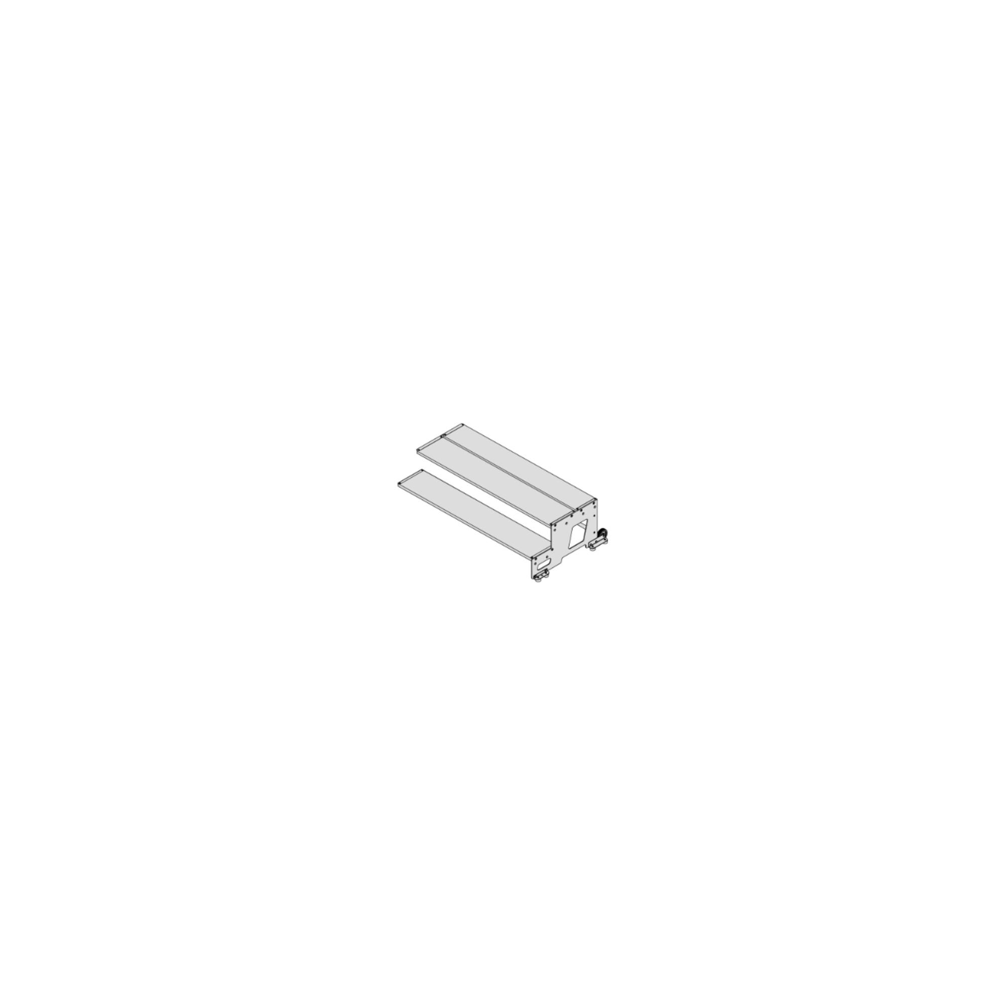 Hymer Industrietritt, Erweiterungsmodul, Stufenbreite 1000 mm, 2 Stufen (22721002)