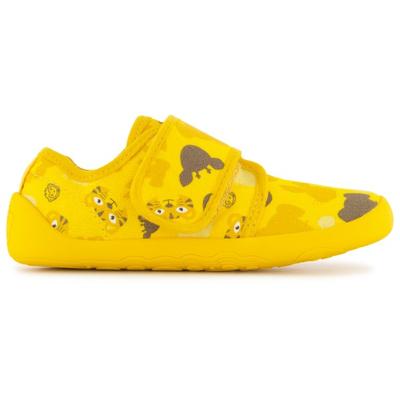 Affenzahn - Kid's Hausschuh Baumwolle Movy - Hüttenschuhe 21 | EU 21 gelb