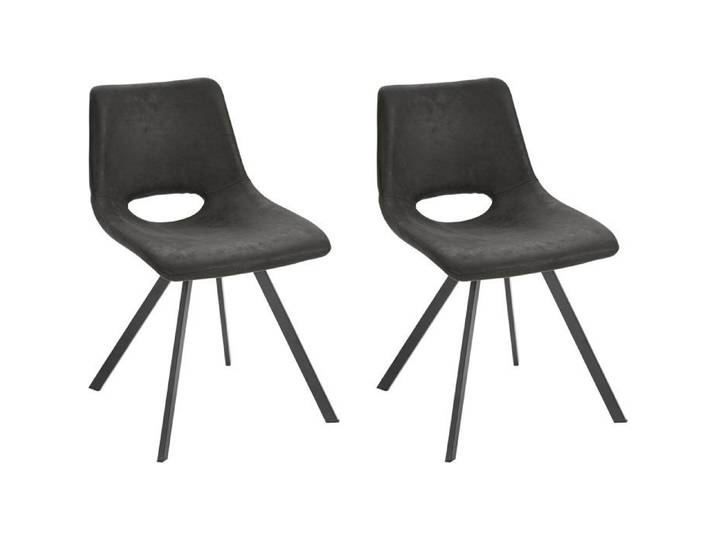Leon-chaise 2 Pack Anthracite