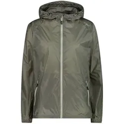 CMP Damen Schlupfjacken lg.Arm Da WOMAN JACKET RAIN FIX HOOD, Größe 38 in Schwarz Schwarz