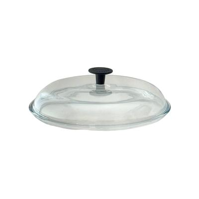 Pfannendeckel RONNEBY BRUK "Maestro Glasdeckel für hohe Pfannen, rund", transparent, B:28cm H:9,5cm L:28cm Ø:28cm, Glas, Deckel, Pfannendeckel, Backofengeeigneter Glasdeckel