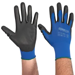 HYGOSTAR Arbeitshandschuhe Ultra Light 9 blau,schwarz