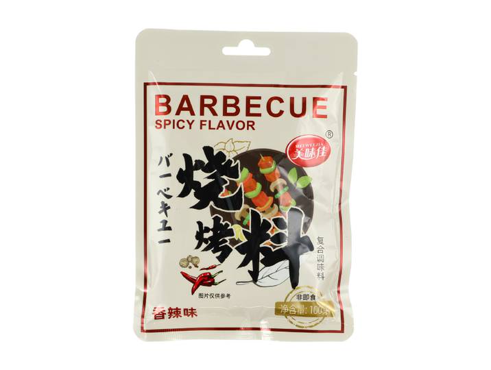 Meiweijia assaisonnement pour barbecue saveur piquante 100g