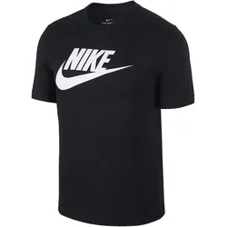 Nike, Herren, Sportshirt, Sportswear T-Shirt Herren, Schwarz