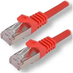 MCL CAT 7 S/FTP LSZH Patch cable - 5m Red (S/FTP, CAT7, 5 m), Netzwerkkabel