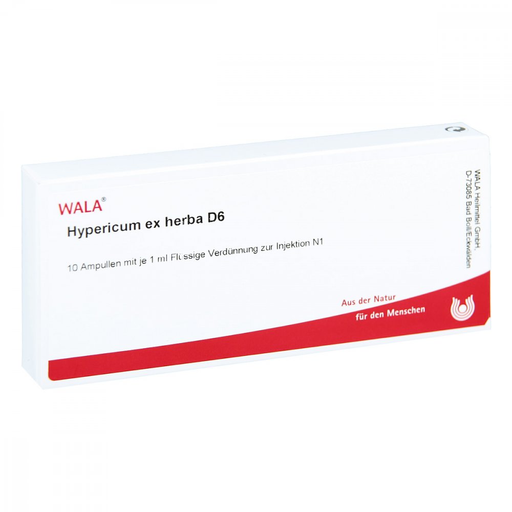 WALA Heilmittel GmbH Hypericum Ex Herba D6 Ampullen 02879290