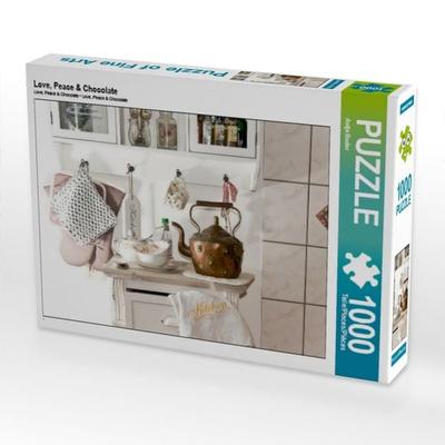 CALVENDO Puzzle Küchen-Romantik | 1000 Teile Lege-Größe 64x48cm Foto-Puzzle für glückliche Stunden