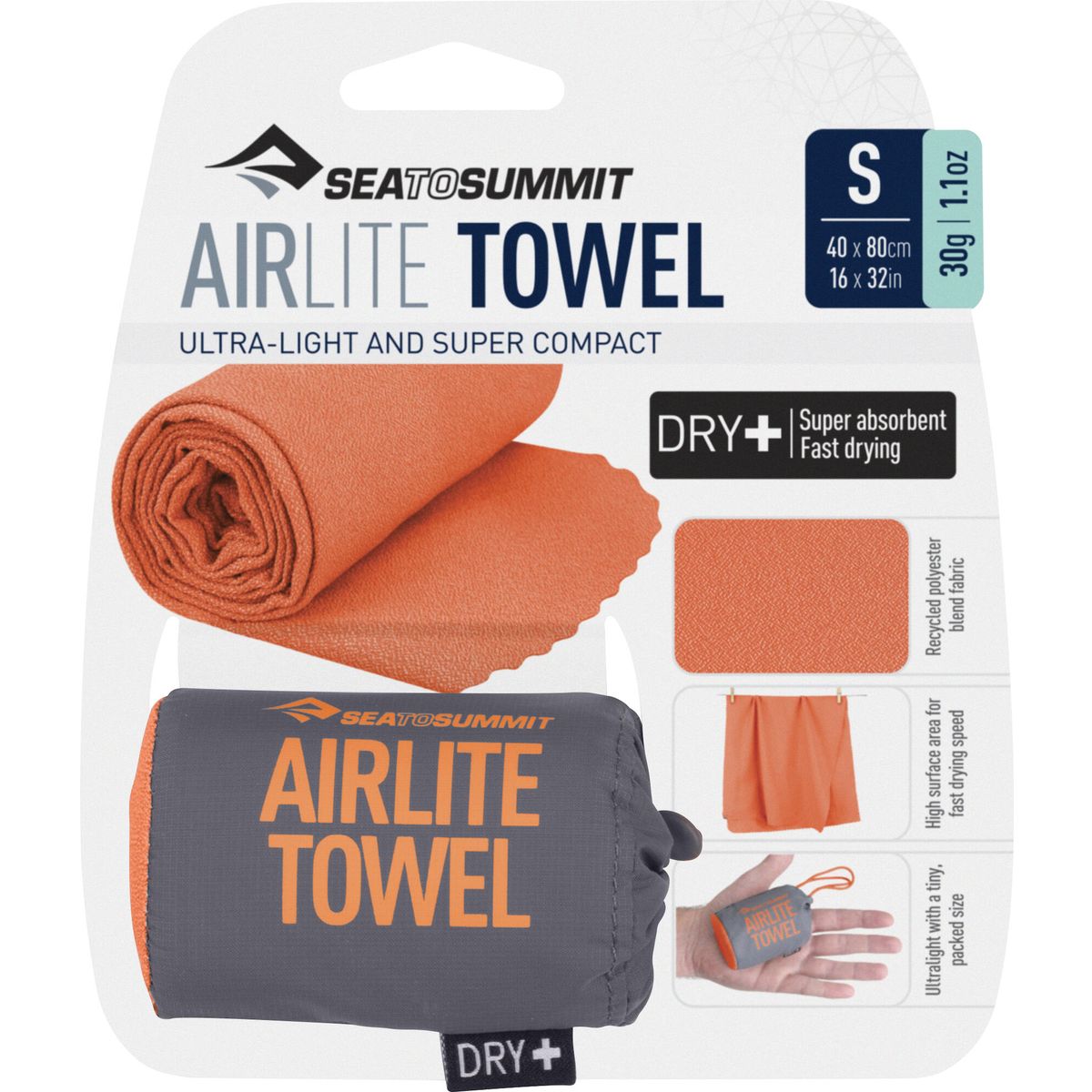 Sea to Summit Airlite Towel outback (OB) Small ACP071011-040610