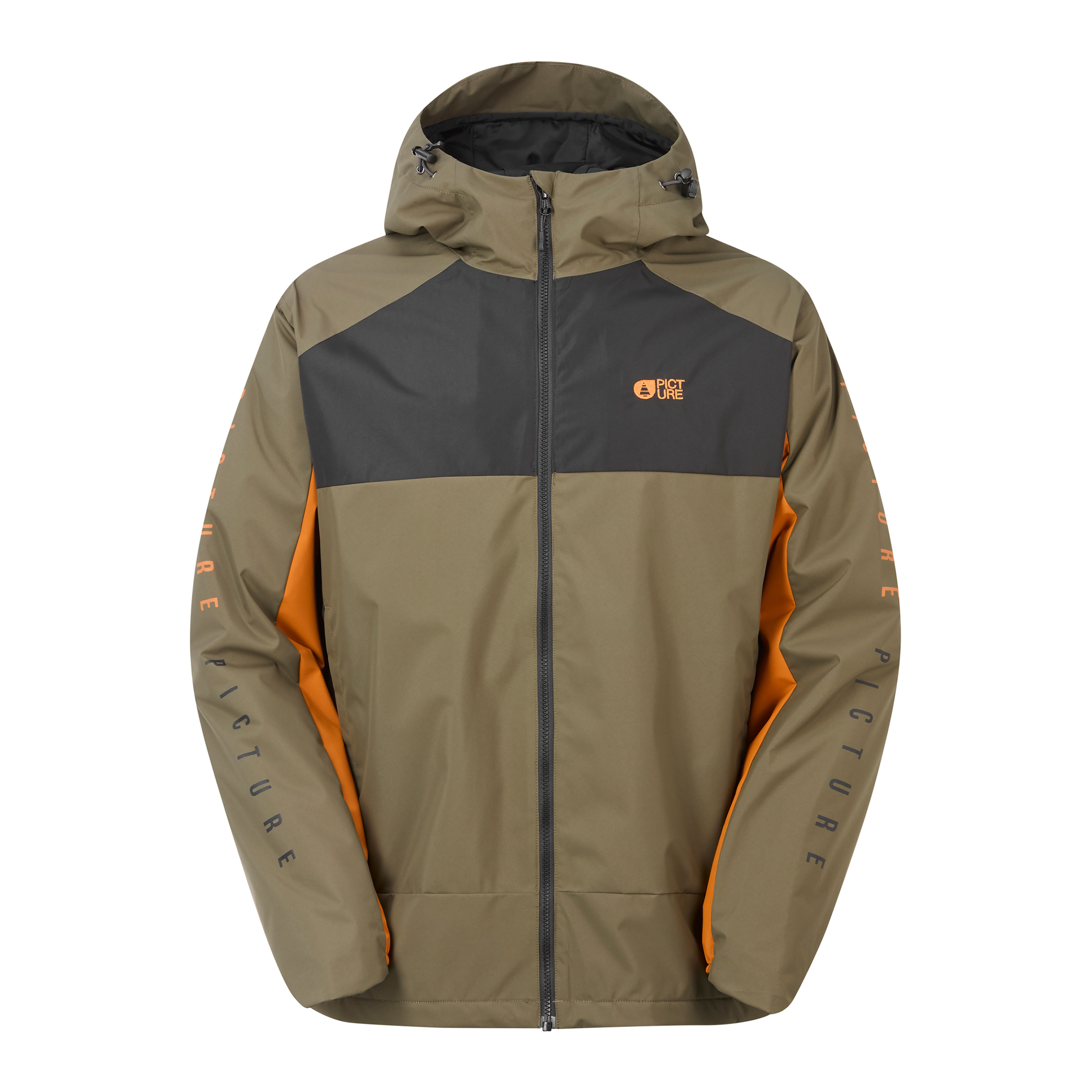 Picture Surface Insulated Herren Kunstfaserjacke braun Größe L Trekking Wasserdicht