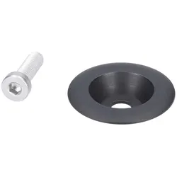 SYNCROS Aheadkappe Top Cap für Creston Vorbau-Lenker-Einheit | schwar