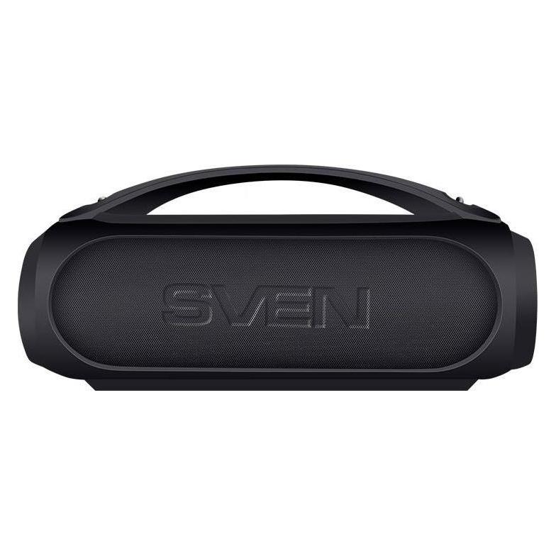 Sven PS-380, juodas, power output (RMS), Atsparus vandeniui (IPx5), TWS, Bluetooth, FM, USB, lithium (PS-380)