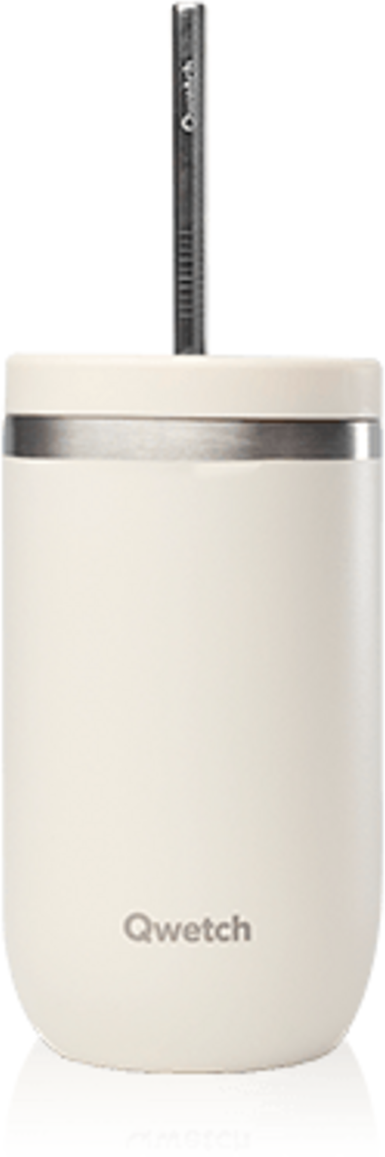 Isolierbecher Cold Cup 47Cl  - QWETCH, isolierbecher mit Strohhalm - Kusmi Tea