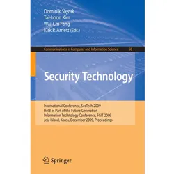 Security Technology, Fachbücher von Dominik Slezak, Tai-Hoon Kim, Wai Chi Fang, Kirk P. Arnett