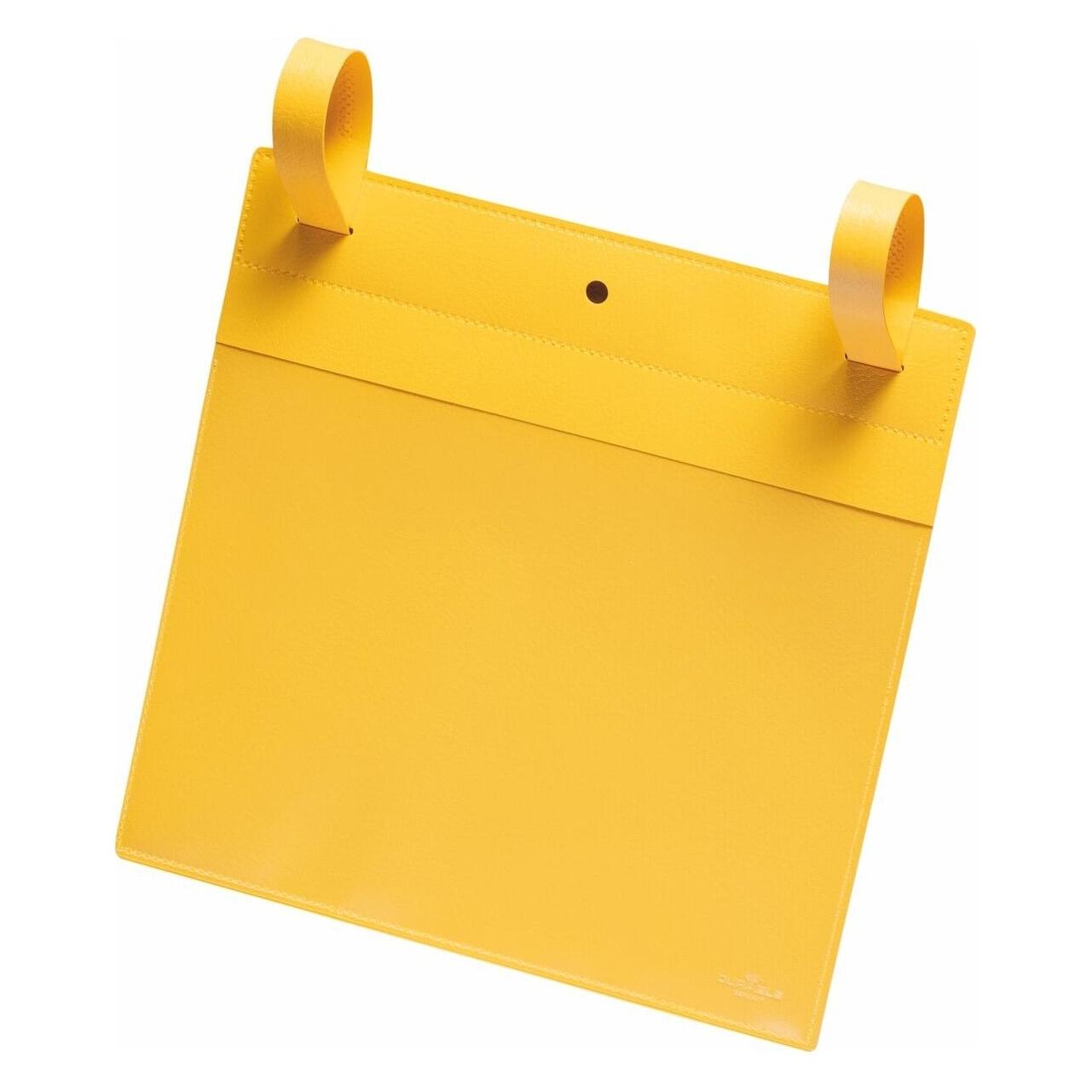 Durable Kennzeichnungstaschen mit Lasche (A5, Quer) (174904)