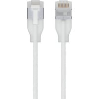 UniFi Etherlighting Cat.6a Premium-Patchkabel weiß, 8 Meter, gesleevt