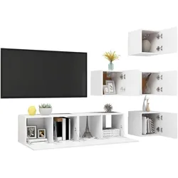 vidaXL, TV Möbel, Padonica (6 Stück) (30 x 60 x 30 cm)
