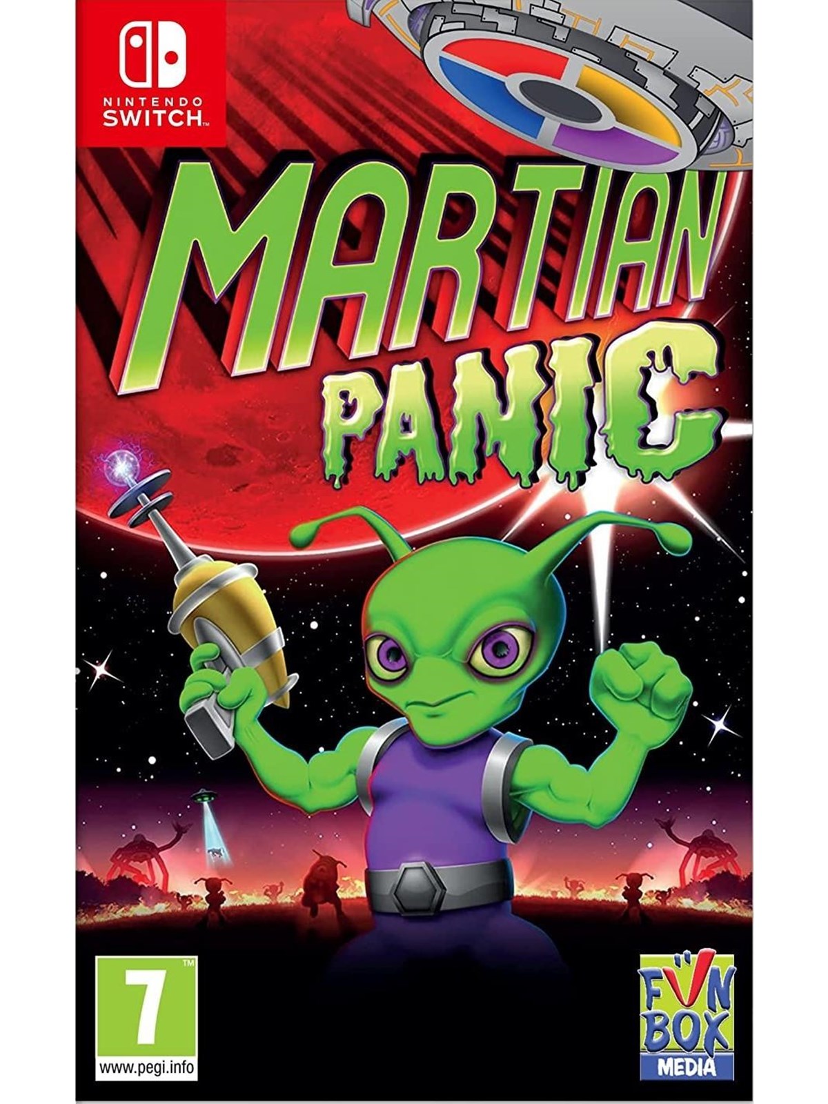 Martian Panic - Nintendo Switch - Action - PEGI 7