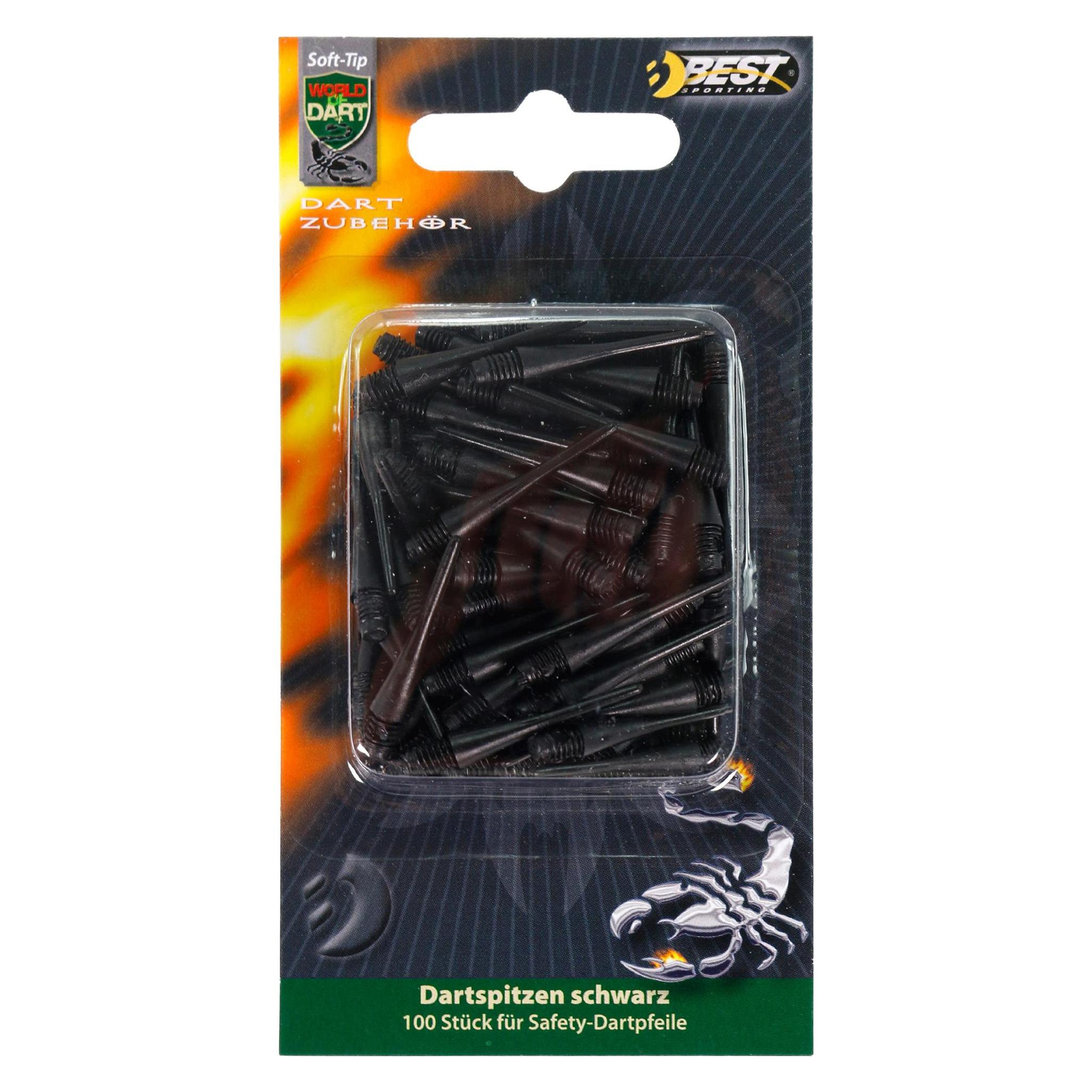 Best Sporting Dart Kunststoff-Spitzen 100St. 62225 (62225)