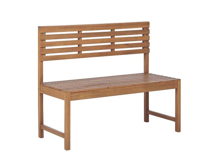 GARTENBANK Akazienholz hellbraun 110 cm Treia