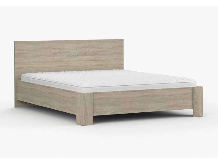 Bett 160x200 MEDIOLAN 01 Sonoma Eiche Sonoma Eiche
