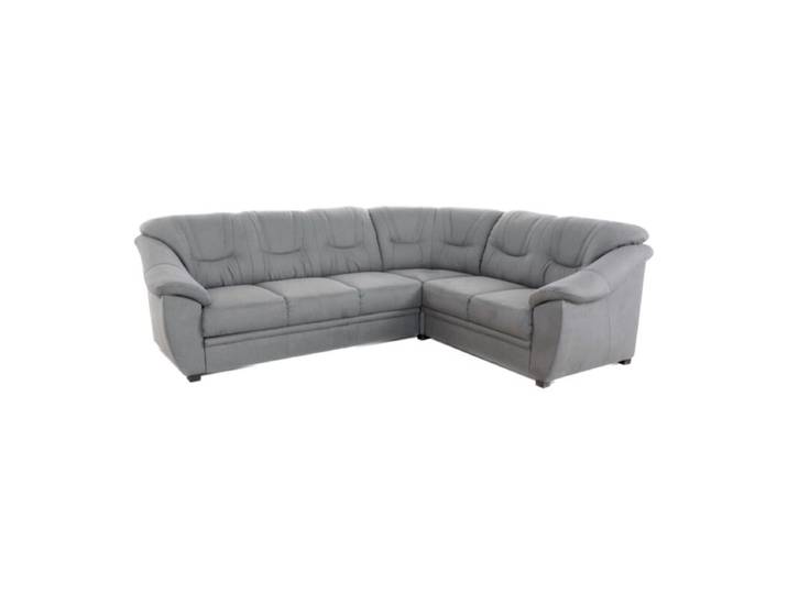 Polsteria Savona Ecksofa - Flachgewebe Euphoria 10 grey - ohne Funktion - rechts ohne Funktion Modern