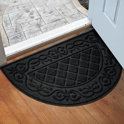 Bungalow Dba Matterly Tristan Slice Mat 39 x 24, 39 x 24, Charcoal