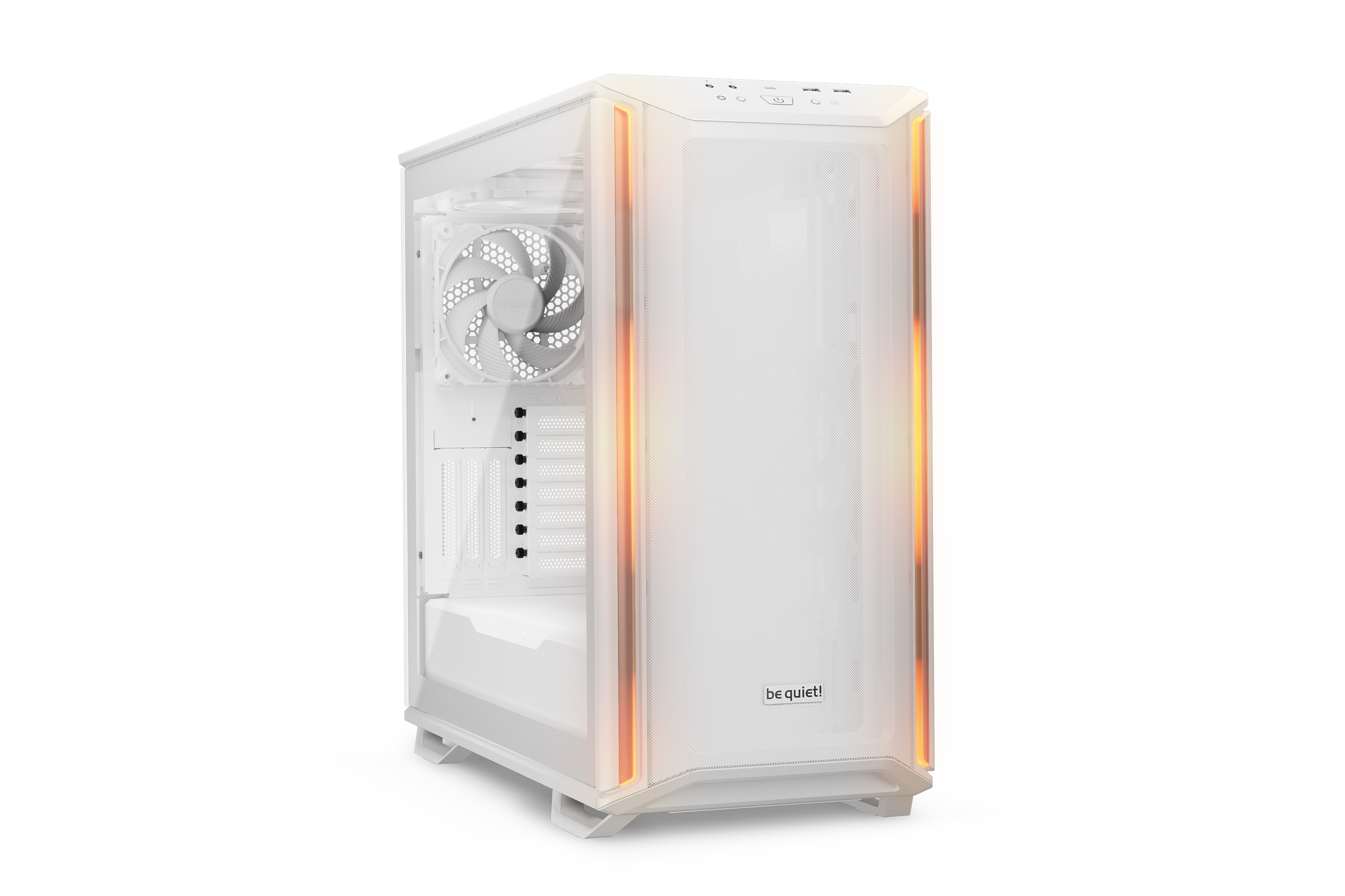be quiet! Dark Base 701 Gaming PC Gehäuse Big-Tower Weiß Seitenfenster