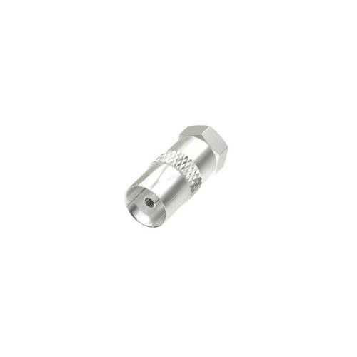 Hama 00205222 SAT-Adapter, F-Stecker - Koax-Kupplung