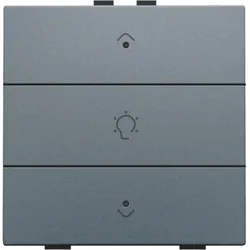 Niko Züblin 220-52043 Einfach Dimmersteuerung für Niko Home Control mit LEDs, blue grey coat 22052043