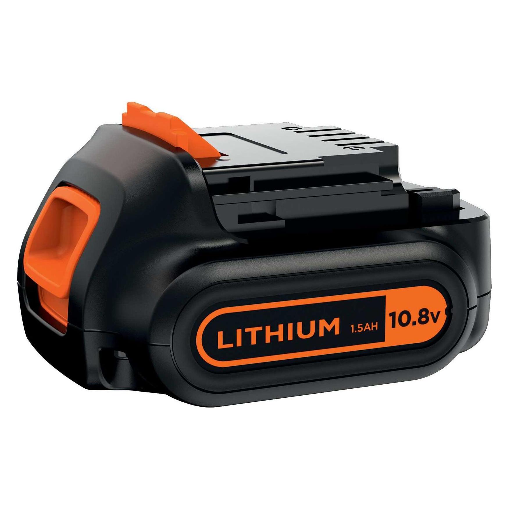 Black & Decker Slidepack BL1512XJ 10.8V 1.5Ah| Akku Akku 1.500 mAh (10.80 V) (BL1512-XJ)
