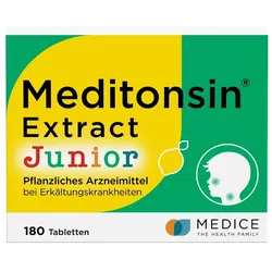 Meditonsin Extract Junior Pflanzliche Erkältungstabletten 180 St