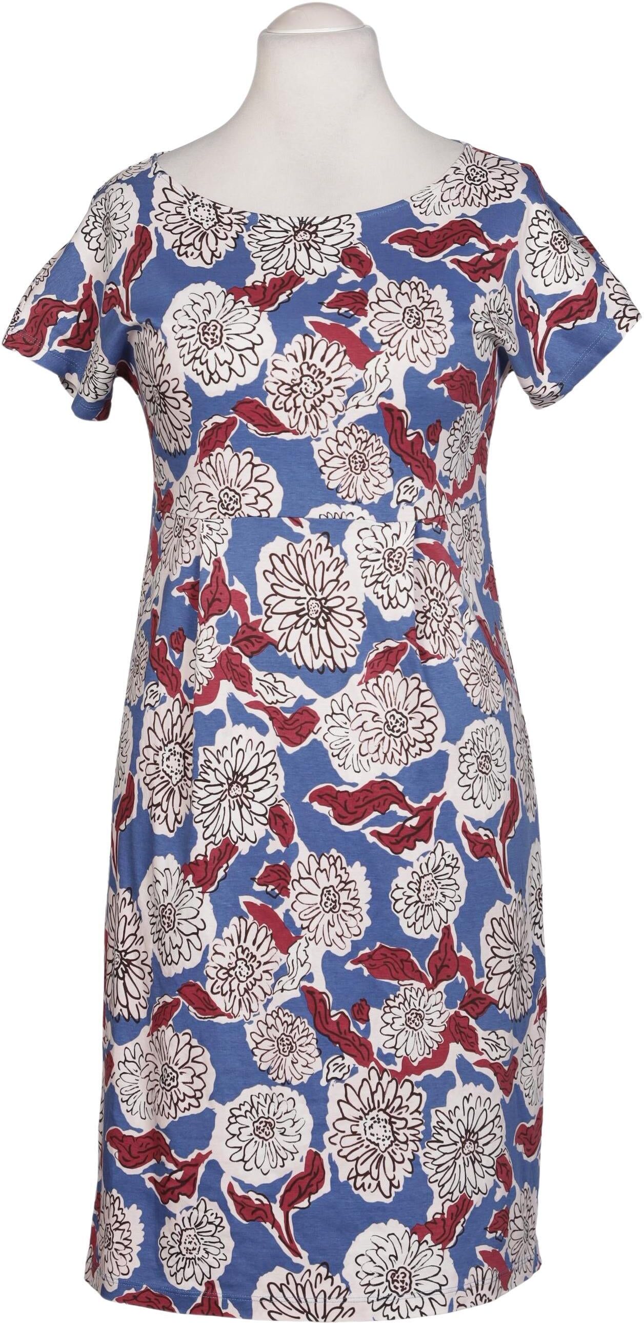 Weekend Max Mara Damen Kleid, Mehrfarbig, Gr. L, Baumwolle - Second Hand