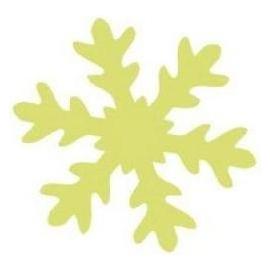 Dalprint Dekorativer Schneeflockenlocher 5cm (58221792)