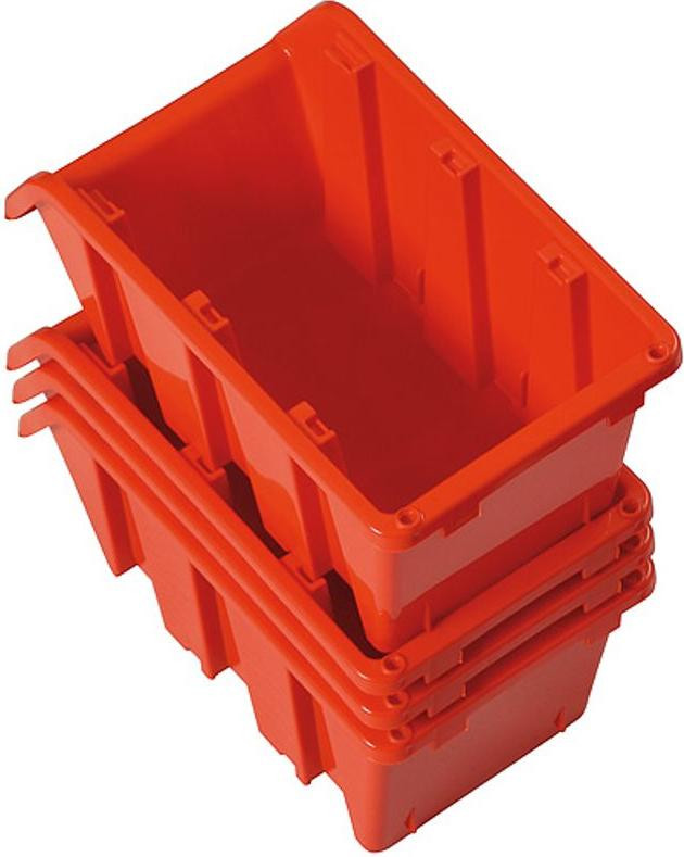 Prosperplast Doos, Oranje, Maat 1