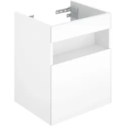 KEUCO STAGELINE Waschtischunterschrank, 1-türig, Anschlag rechts, 460x625x380mm, mit LED-Beleuchtung, 32822970102, Korpus/Front: Vulkanit Dekor matt / Vulkanit Glas satiniert