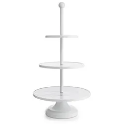 ABELLA Casa Design-Etagere 3 Etagen Höhe 87cm, Ø 46cm