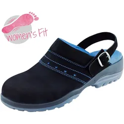 Atlas Sicherheitsschuhe GX 390 black ESD SB Damen Arbeitsschuhe Damen-Clogs