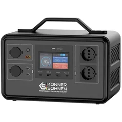 "Könner & Söhnen" Tragbare Powerstation KS 1200PS - 1030Wh