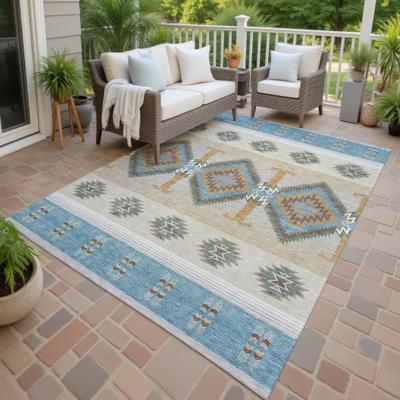 Addison Rugs Machine Washable Indoor/ Outdoor Global Chennai Chantille Rug
