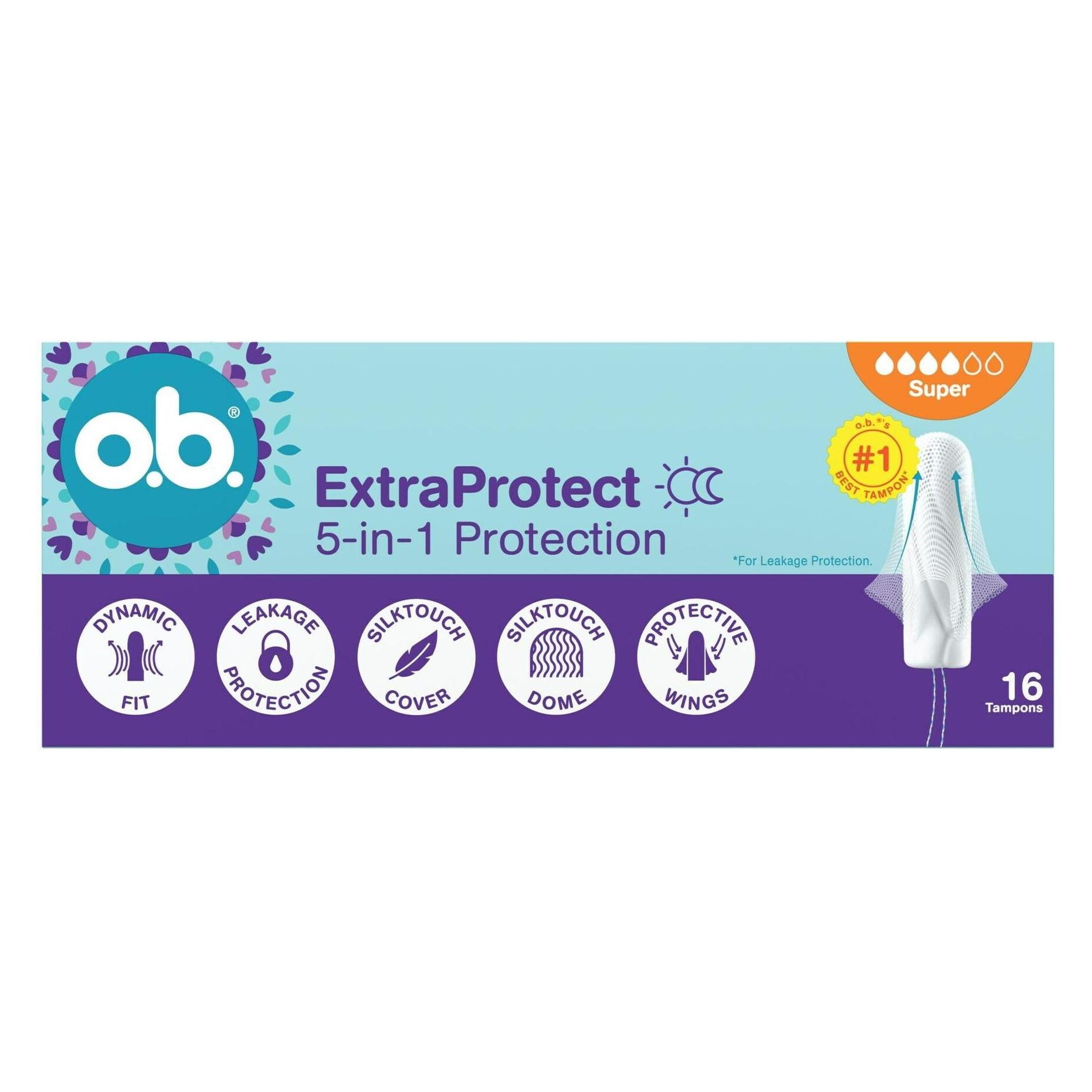 o.b. OB Tampons ExtraProtect Super (16x) (909292)