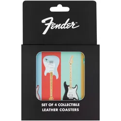 Fender Stratocaster Modern Design Coaster Set - Untersetzer