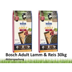 Bosch Adult Lamm & Reis | 30kg Hunde Trockenfutter