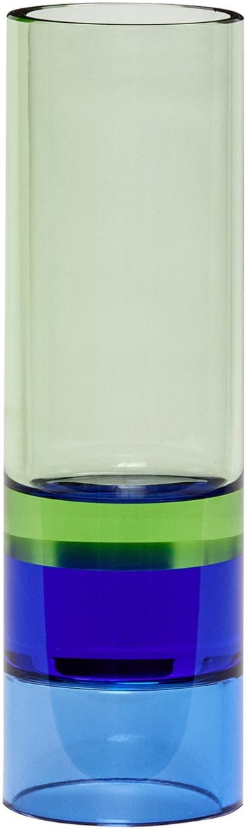 Hübsch Astro theelichthouder Blauw