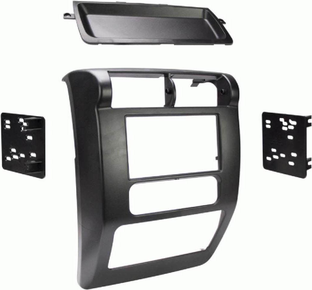 ACV Radio-aanpassingsplaat voor 2-DIN radio, geschikt voor Jeep Wrangler (TJ) modeljaren 01/2003 - 03/2007