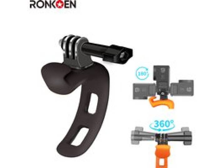 Ronkoen Actiecamera Verstelbare Siliconen Mount Mini Flexibele Beugel Voor Gopro Insta360 DJI Actie Camera Accessoires