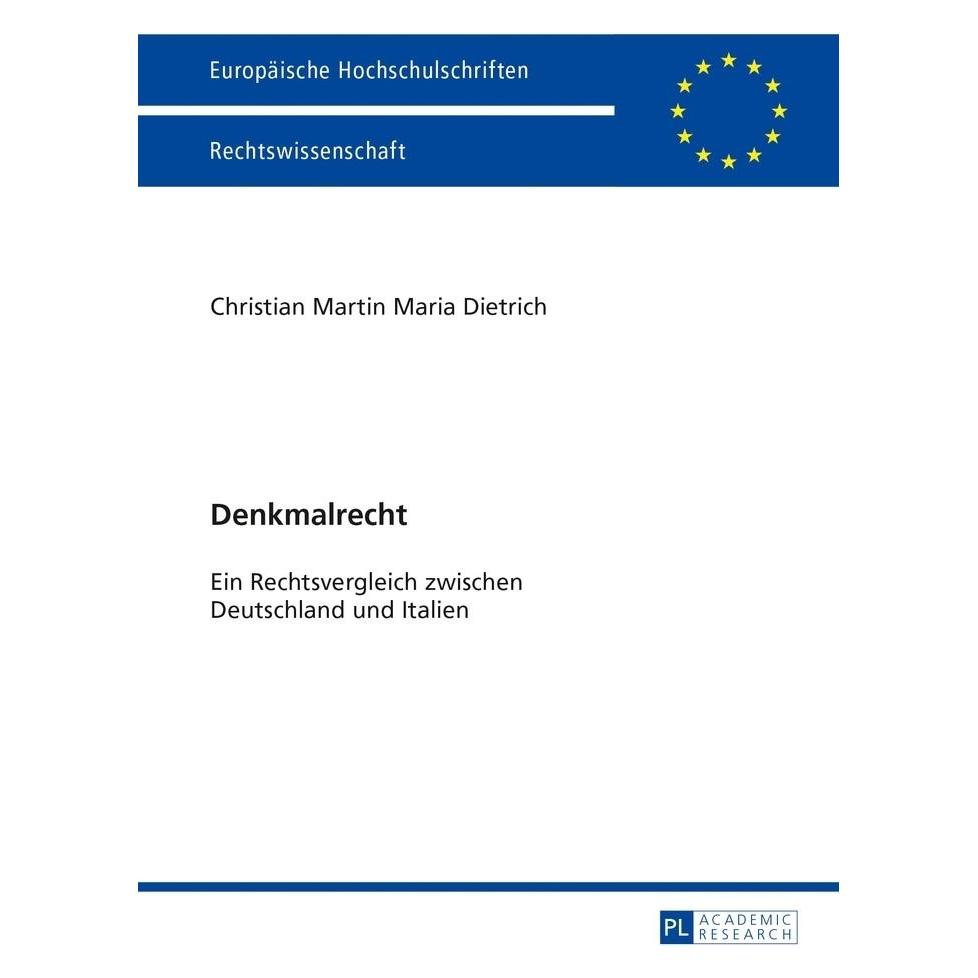 Peter Lang Denkmalrecht (Deutsch, Softcover, Christian Dietrich) (7289357)