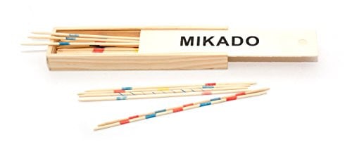 Jeujura Mikado spel in houten val