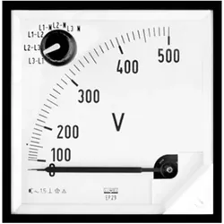 Lumel, Energiemessgerät, EP29 500V EP29 500V Einbaumessgerät EP29 500V 500 V/AC Dreheisen