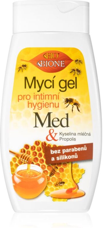 Bione Cosmetics Honey + Q10 gel for intimate hygiene with royal jelly 260 ml