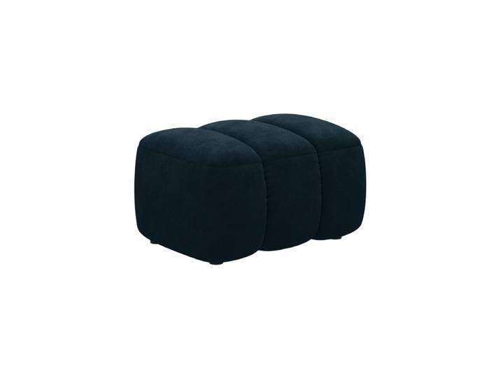 Design Sitzpouf Kimi Samt Pettrol dunkel chosen by Bloomingloft